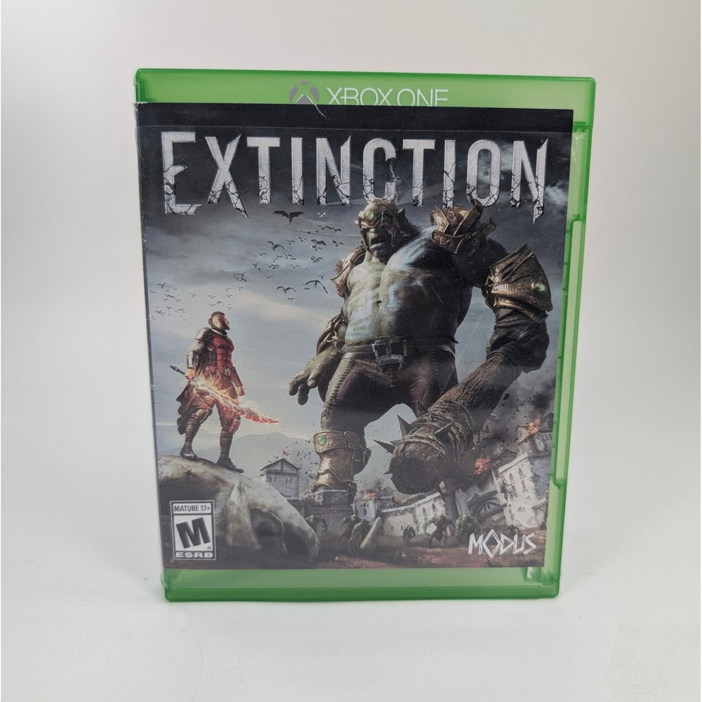 Extinction‎ Xbox One Game M Rated Mature 17 Blood Gore Violence